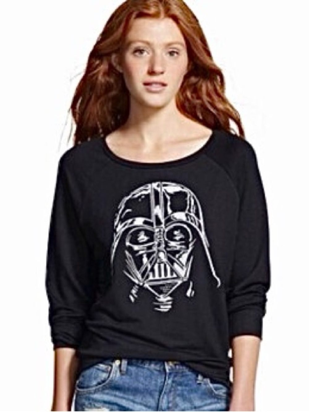 Fifth Sun Star Wars Darth Vader Black Graphic Sweatshirt Size XS